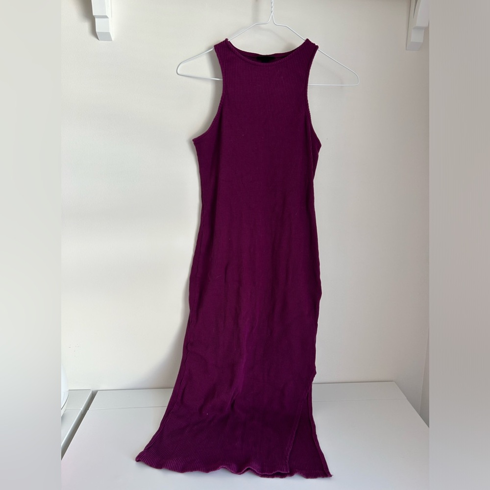 Purple Bodycon Dress